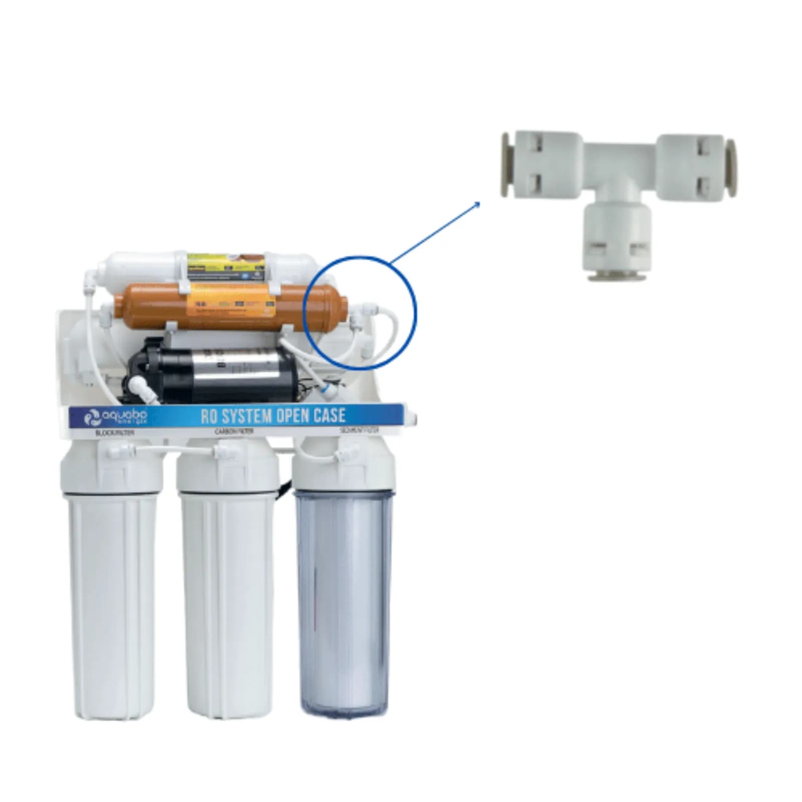 Quick 7044 Tee Union accessoire filtre eau Maroc – Qatarat
