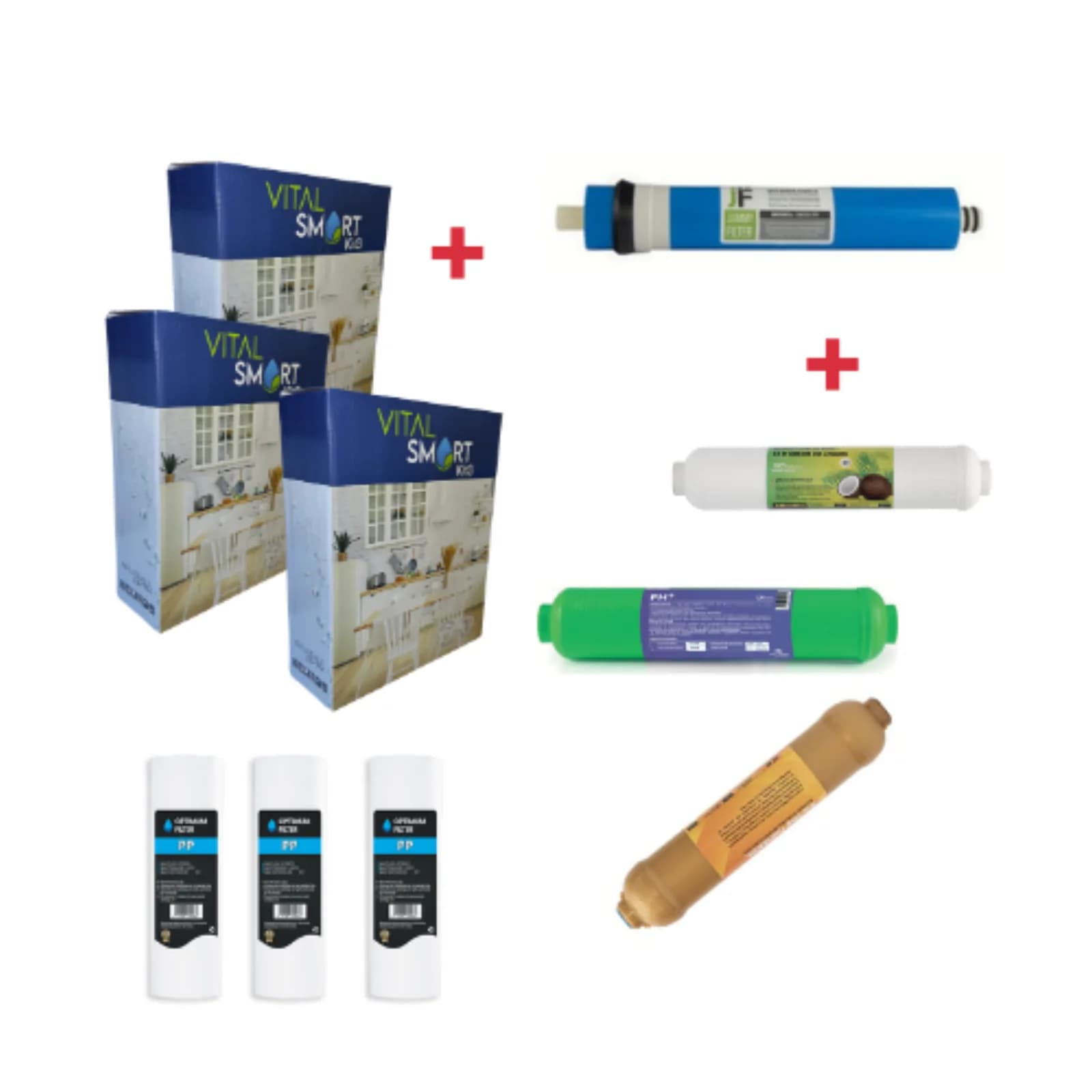 Pack Entretien 7 Etapes filtre filtre eau Maroc