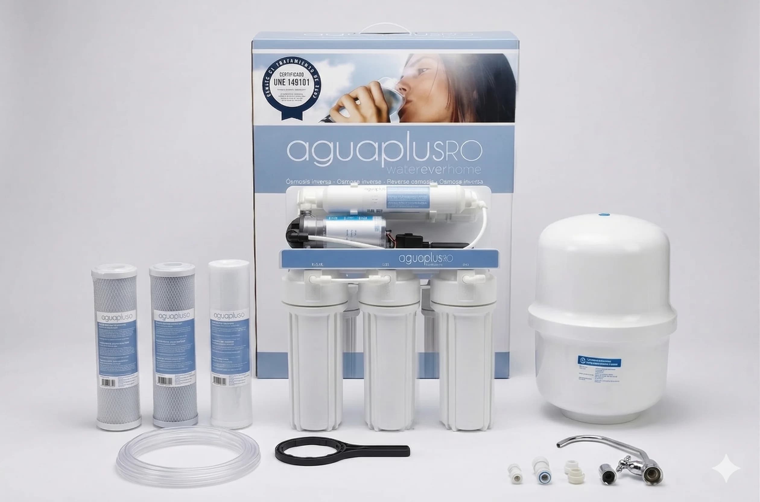 Osmoseur AguaPlus sous évier – Qatarat