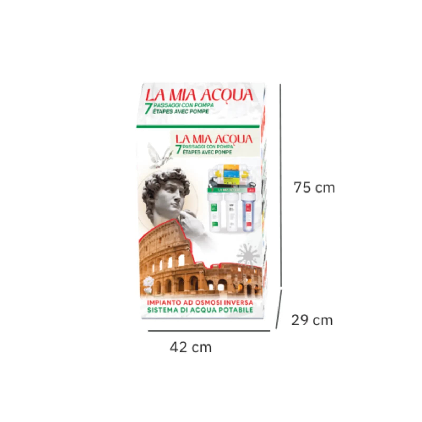 La Mia Acqua 7 St osmoseur filtre eau Maroc – Qatarat