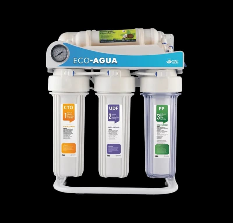 Filtre à eau Eco-Agua 7 étapes sous évier – Qatarat